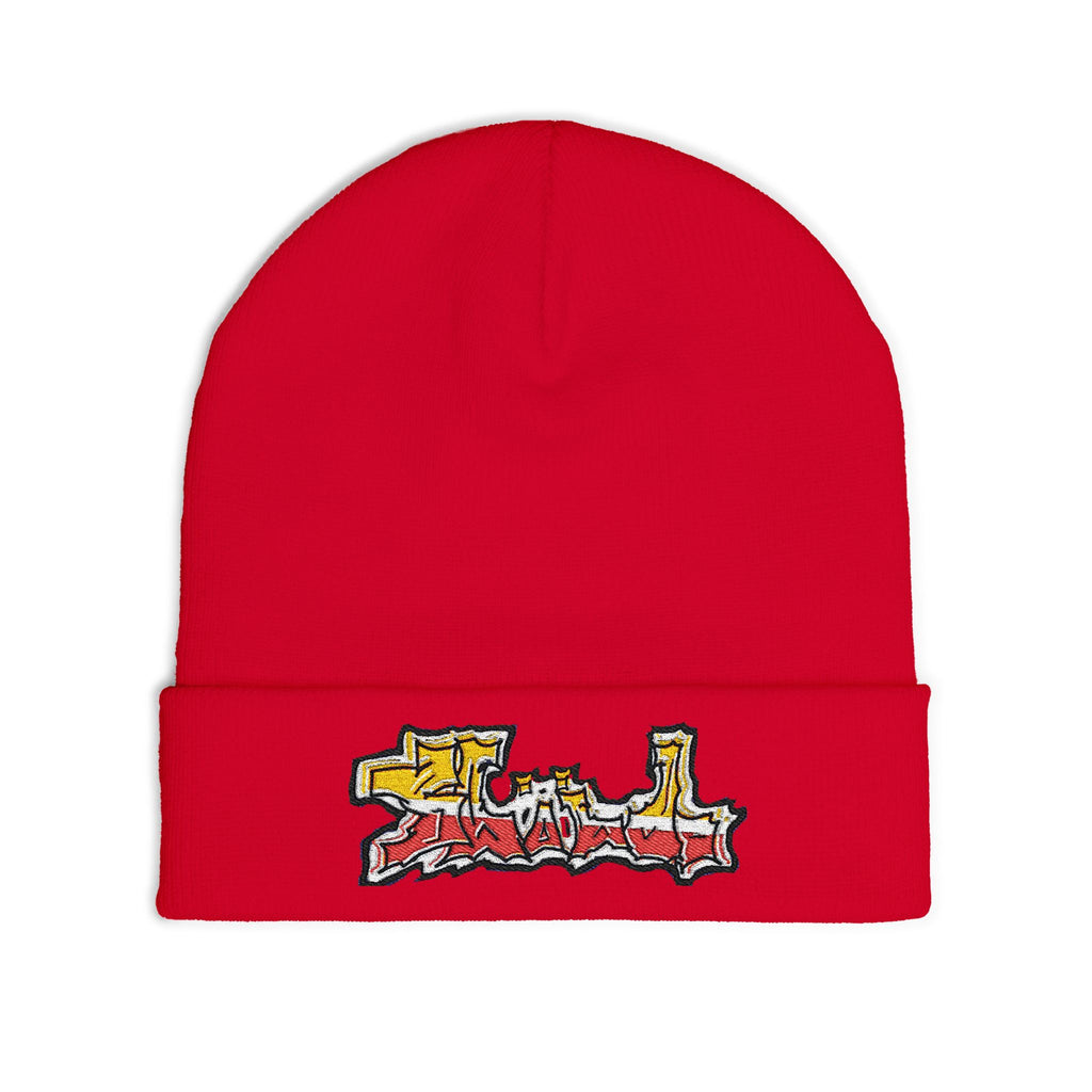 Knit Beanie (Embroidery)