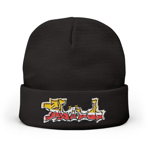 Knit Beanie (Embroidery)