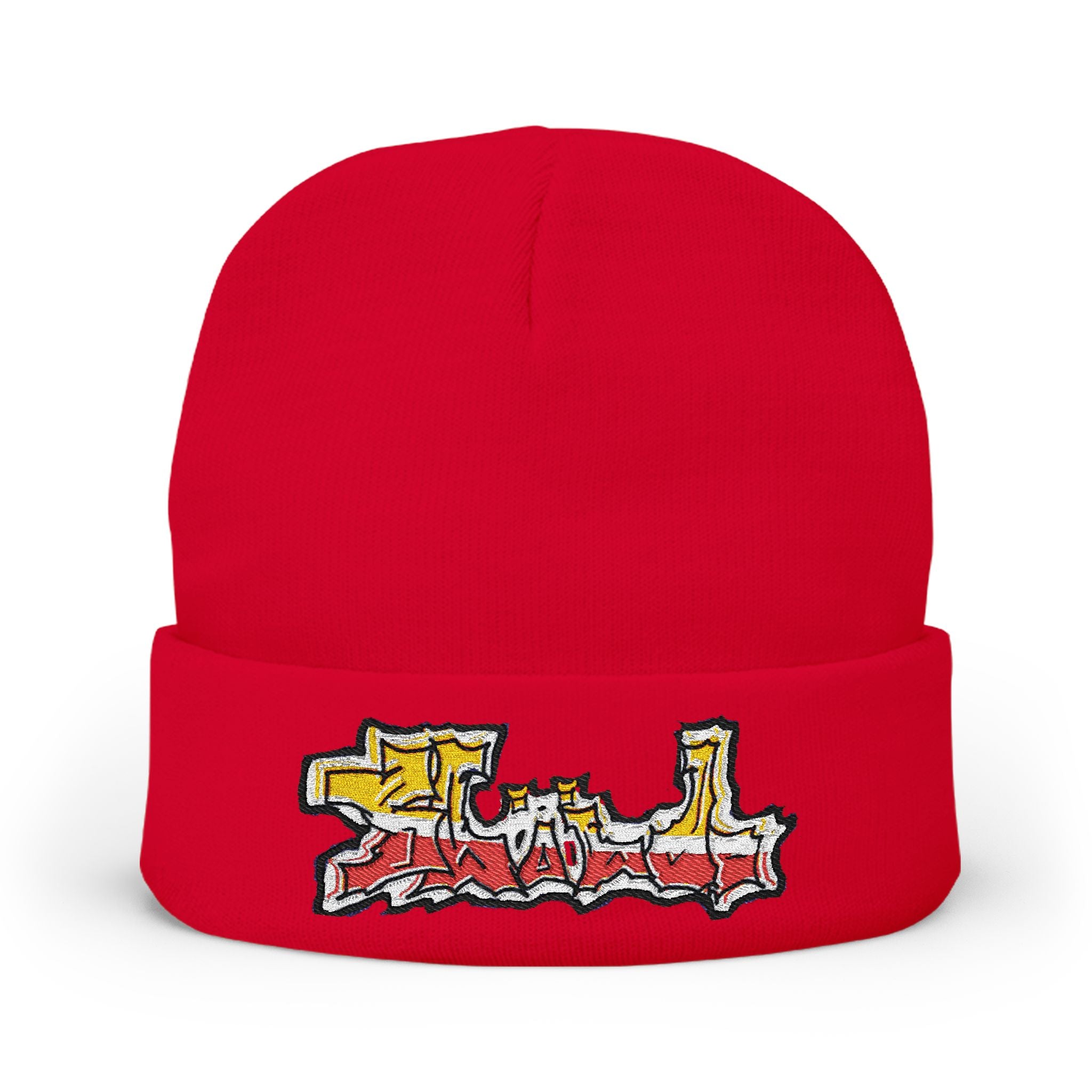Knit Beanie (Embroidery)